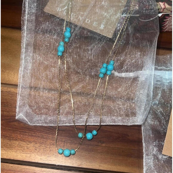 Plunder Posse Jewelry Bundle Necklace Bracelet Earring Set New Turquoise - Picture 3 of 5